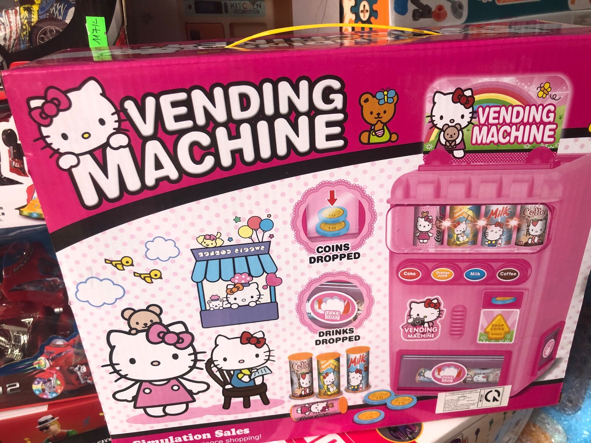Bộ đồ chơi Máy bán nước giải khát tự động