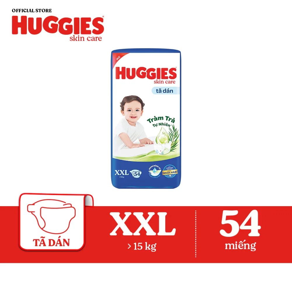 Tã dán Huggies S80/M76/L68/XL62/Xxl56