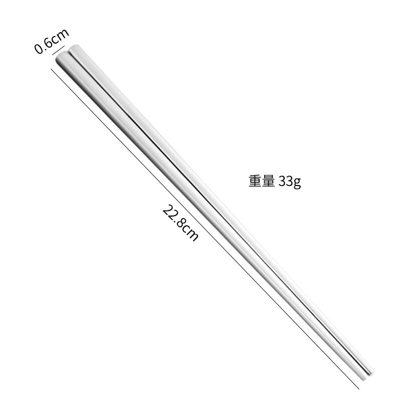 Đũa Inox Hình Vuông 304/316L Chống Trơn Trượt Sử Dụng Tại Nhà Đũa Quà Tặng Năm Mới Đũa Sử Dụng Công 