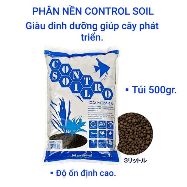 Phân nền control soil chuyên dụng cho bể tép cảnh