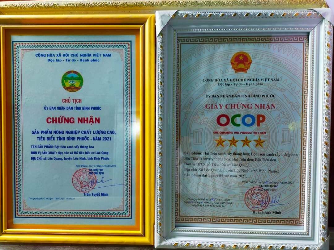 Tiêu xanh hạt sấy thăng hoa
