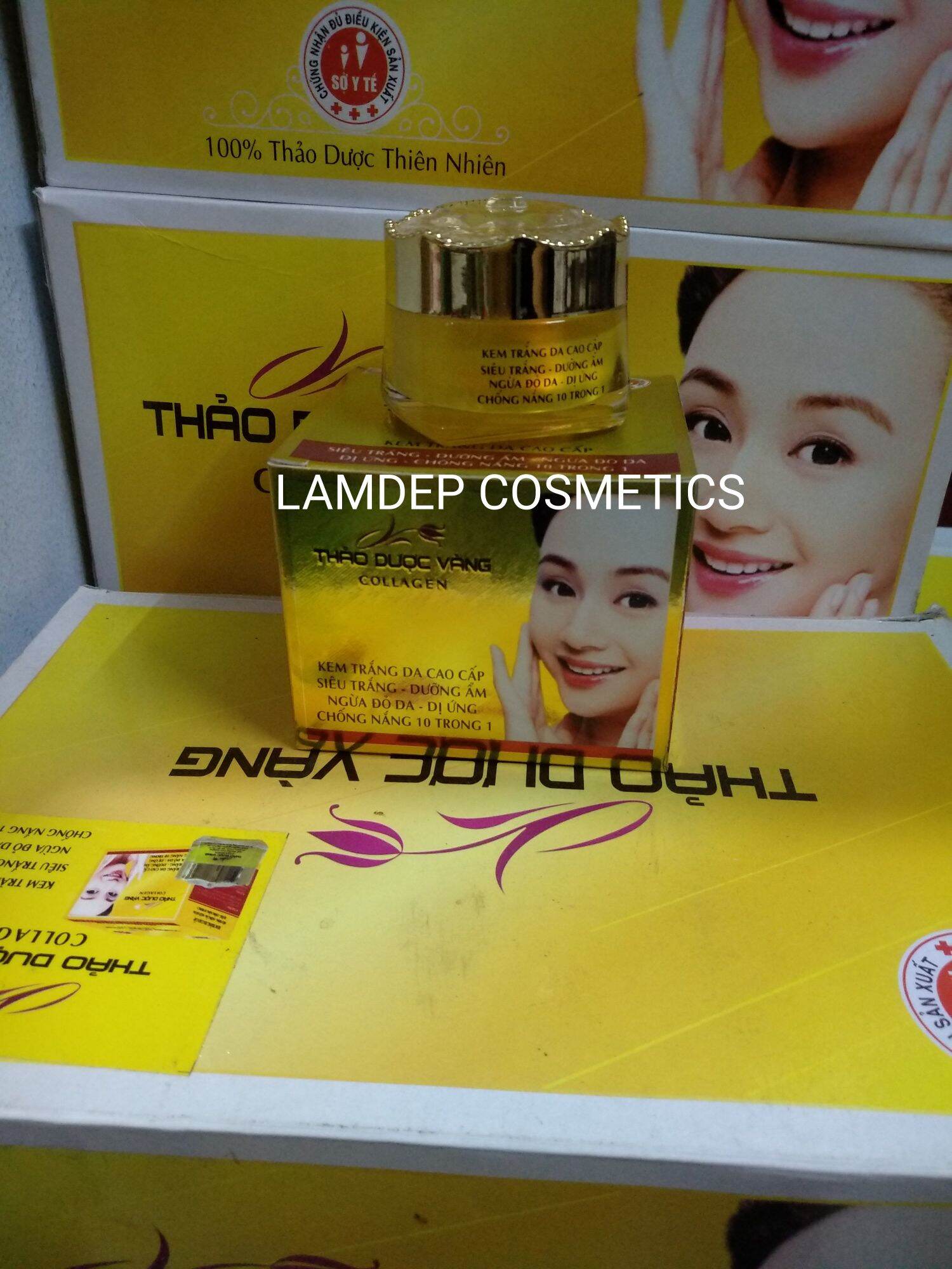 10in1 Collagen Herbal Cream for Skin Whitening 15g