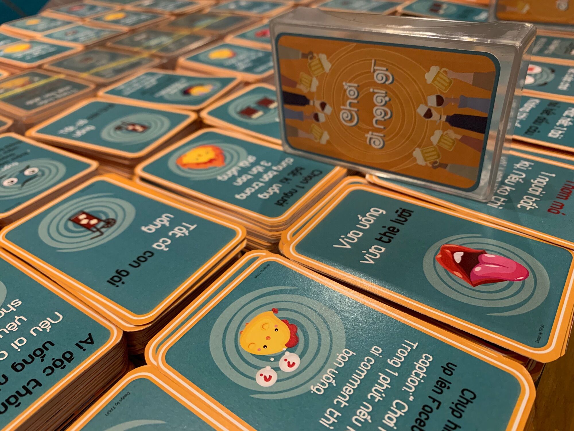 Bộ Bài Drinking Game CHƠI - 60 lá thách thức