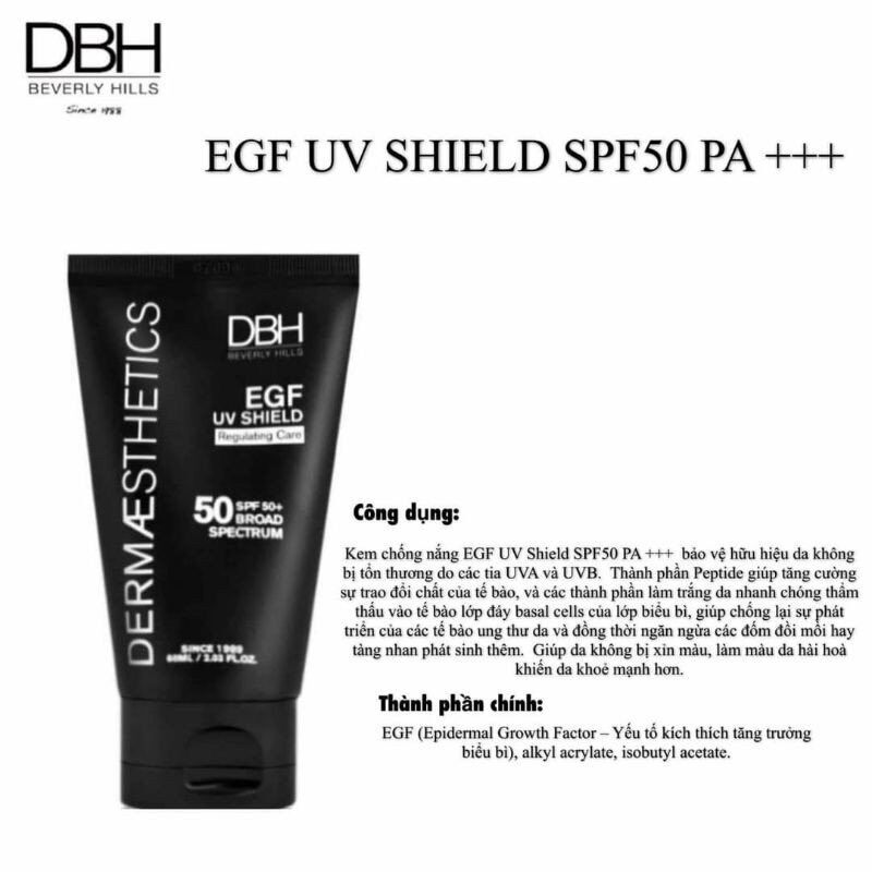 Kem chống nắng cao cấp DHB