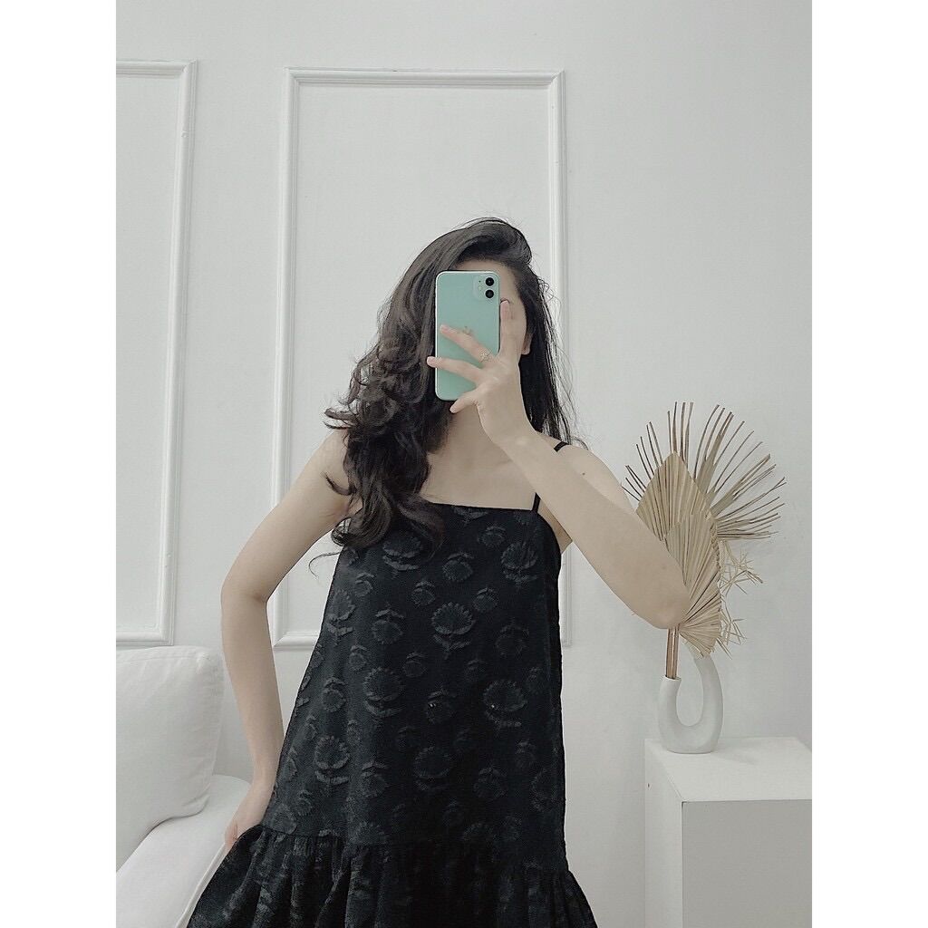Yu cherry | đầm pattern cami dress yd128