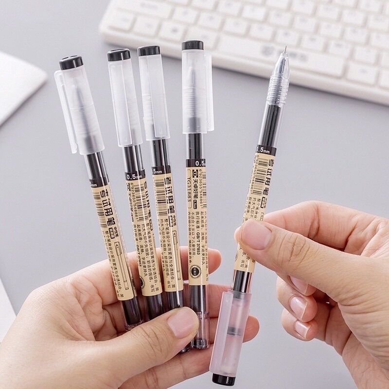 Bút bi nước Muji– ngòi kim – 1 cái ngòi 0,35mm bút gel đen / xanh / đỏ