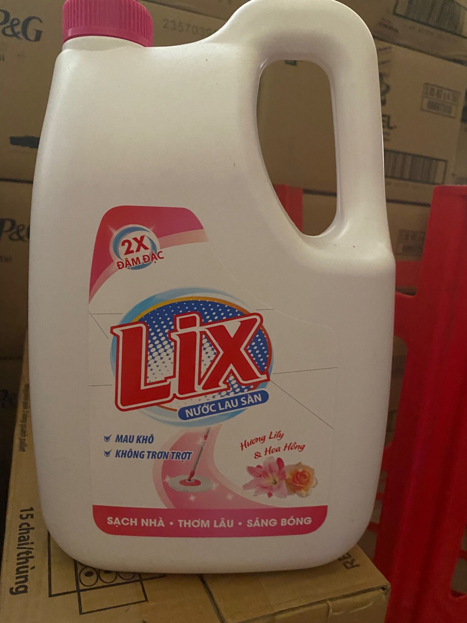 Nước Lau Sàn Lix 3.8Kg
