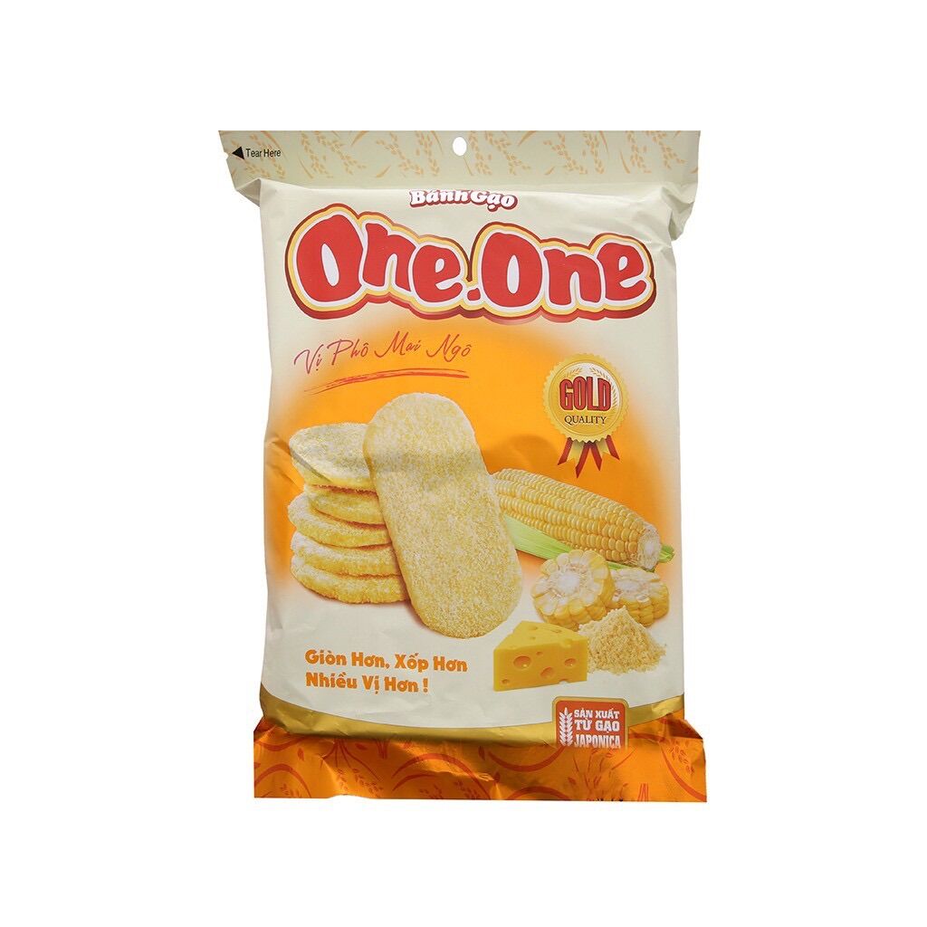 Bánh gạo one one vị bắp phô mai
