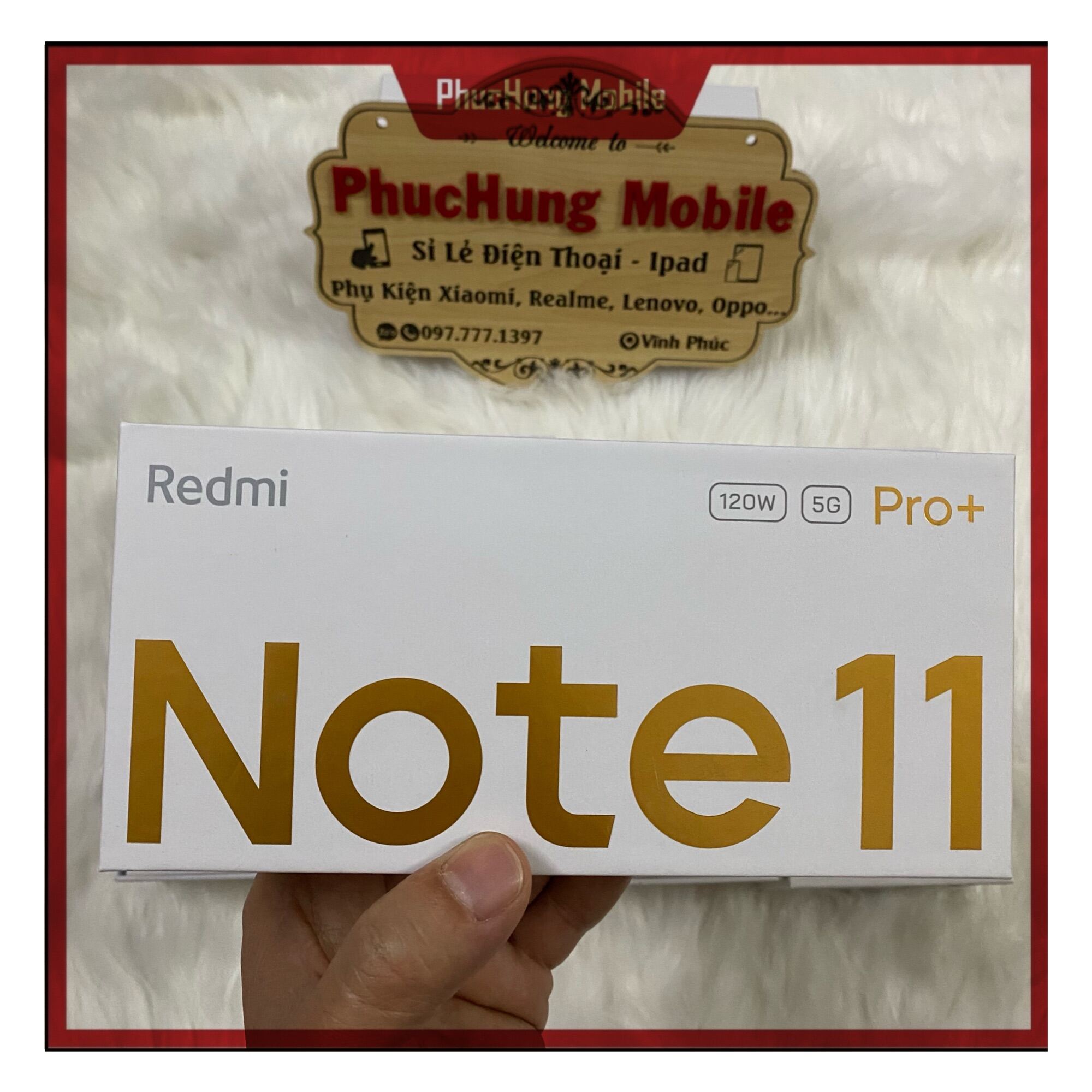 Điện thoại Xiaomi Note 11 Pro Plus 5G, Dimensity 920, pin 4.500mAh, sạc nhanh 120W, Fullbox