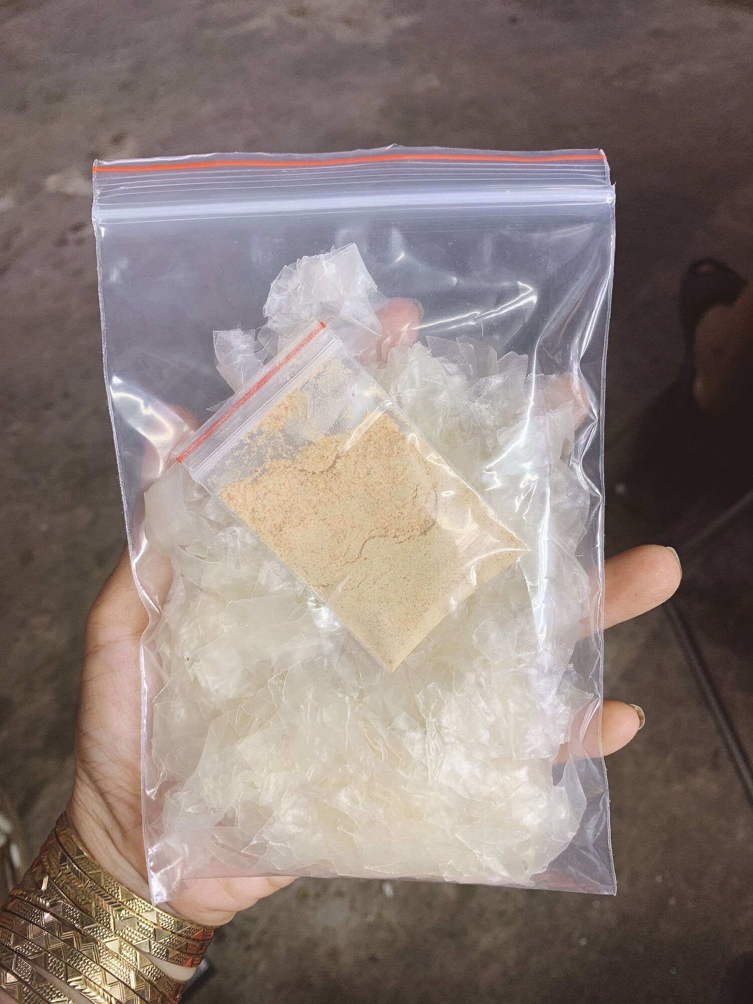 Bánh phơi sương muối nhuyễn