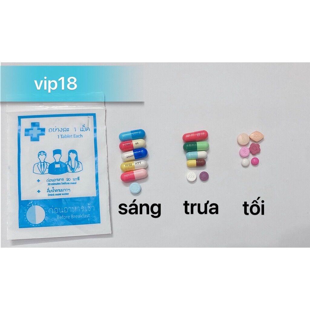 Giảm cân Vip 18 Yanhee 1 tuần