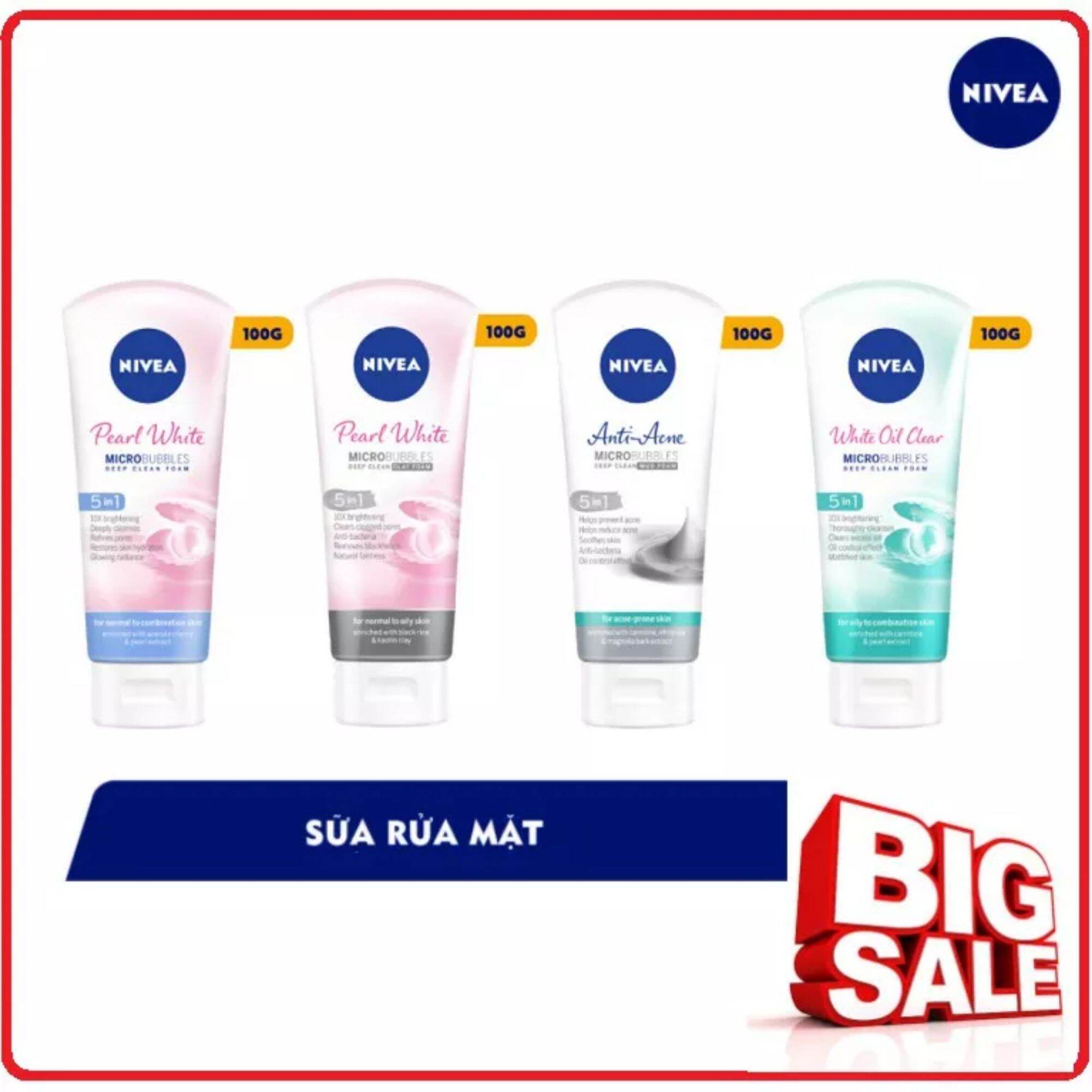 Sữa rửa mặt Nivea nữ 100g