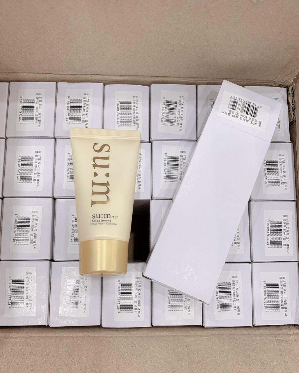 Sữa rửa mặt su:m 37 losec summa tái sinh tinh chất vàng 24k 60ml