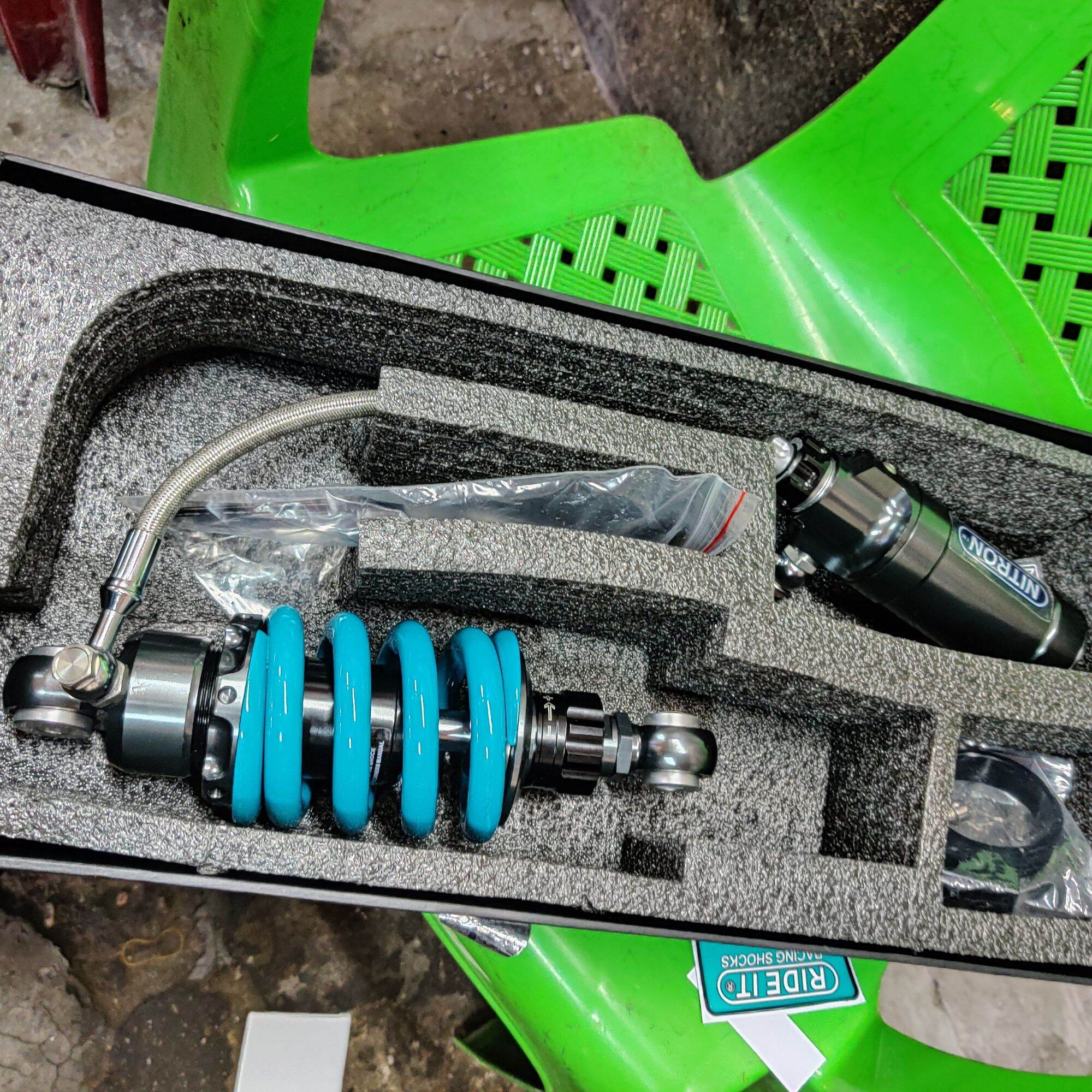 [HCM]phuộc nitron bình dầu xoay 360 độ gắn ex150 ex135 winner sonic