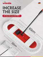 Vileda | Chổi Lau Nhà To Phẳng Cho Sử Dụng Gia Đình Và Thương Mại Với Khả Năng Hấp Thụ Mạnh