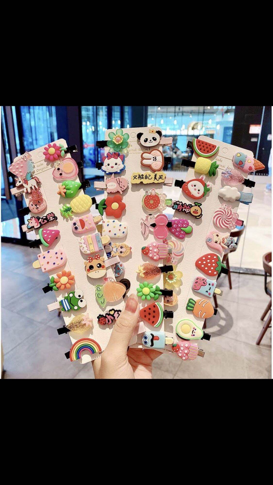 Kẹp tóc cho bé gái