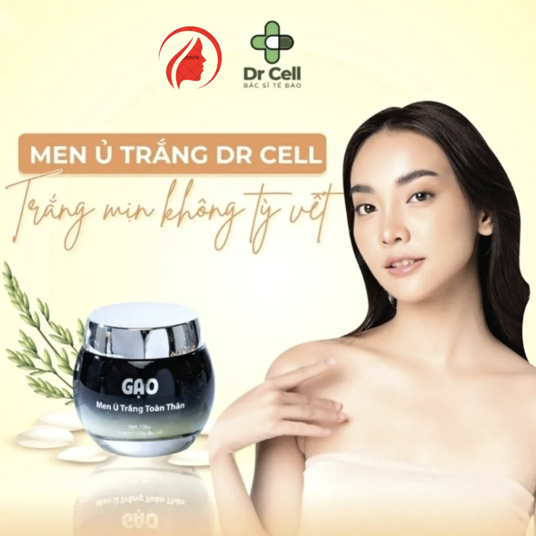 Ủ gạo Body trắng da toàn thân Dr cell chính hãng