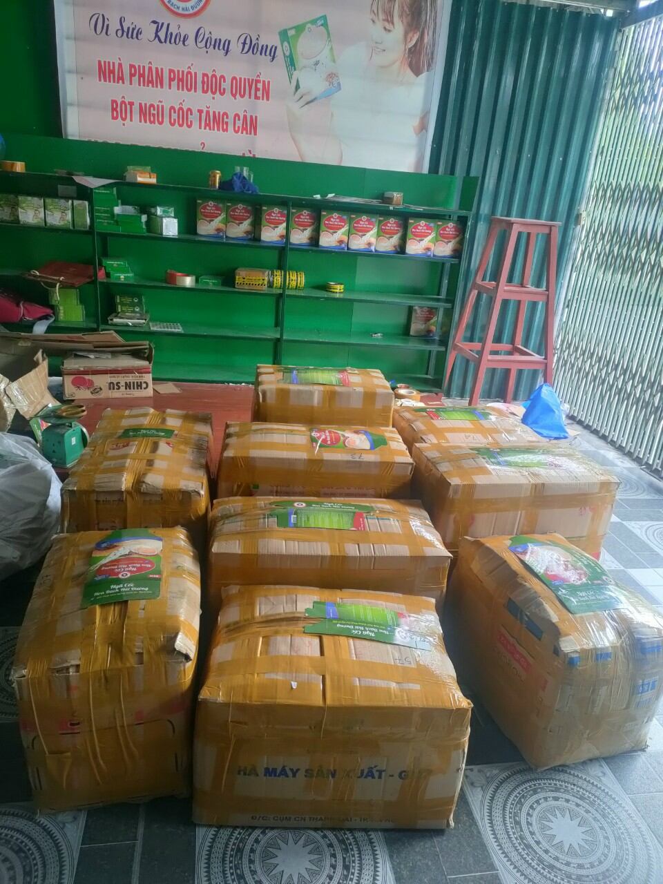 7 HỘP NGŨ CỐC HOA BẠCH HẢI ĐƯỜNG 500GR