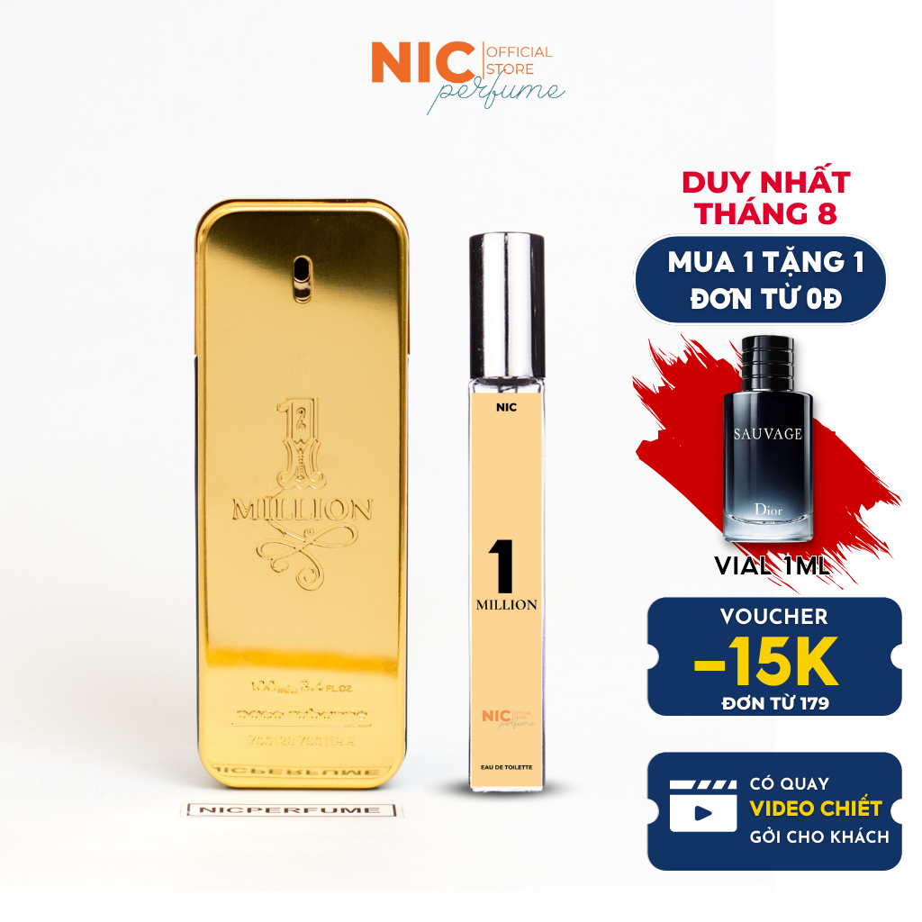 Nước hoa chiết Paco Rabanne 1 Million - Nước Hoa One Million
