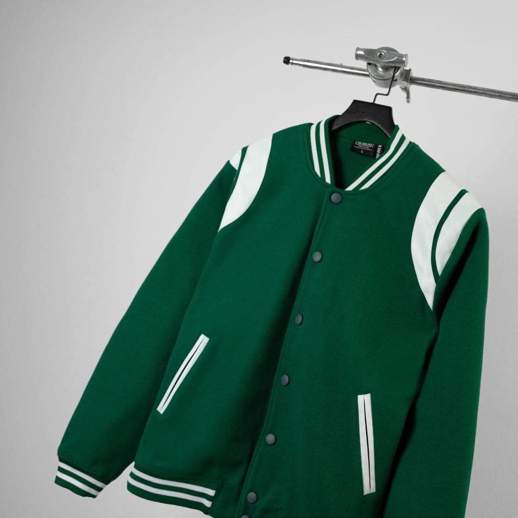 TEDDY xanh rêu bomber H2