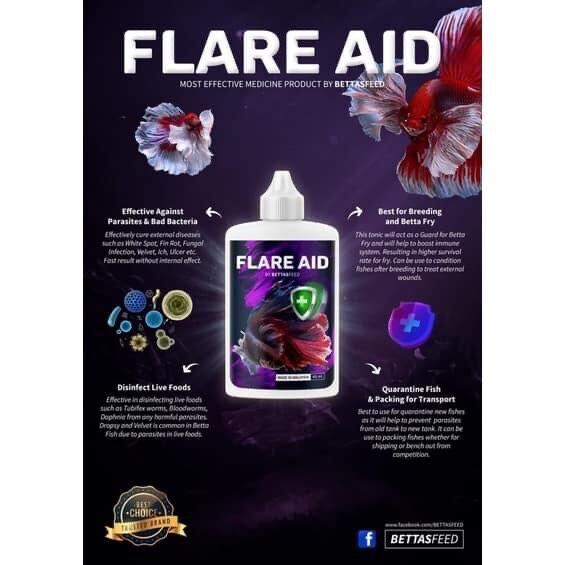 Flare - th.uốc làm sung cá betta để sinh sản