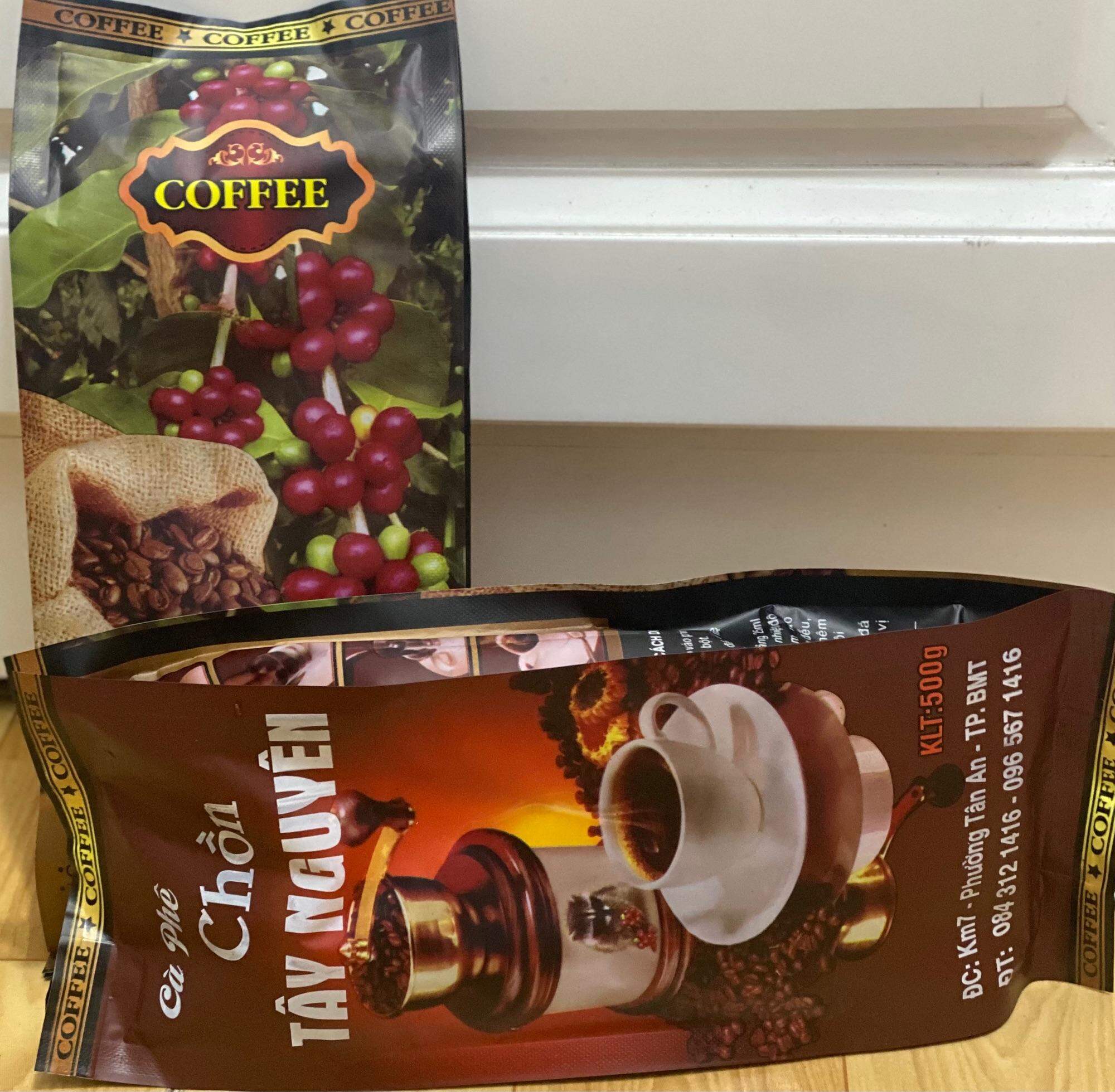 [CÀ PHÊ NGUYÊN CHẤT-LOẠI THƯỢNG HẠNG-CÀ PHÊ PHA PHIN THƠM NGON-ĐẬM VỊ ĐẶNG-HẬU NGỌT VỊ THANH-500G GIÁ KHUYẾN MÃI