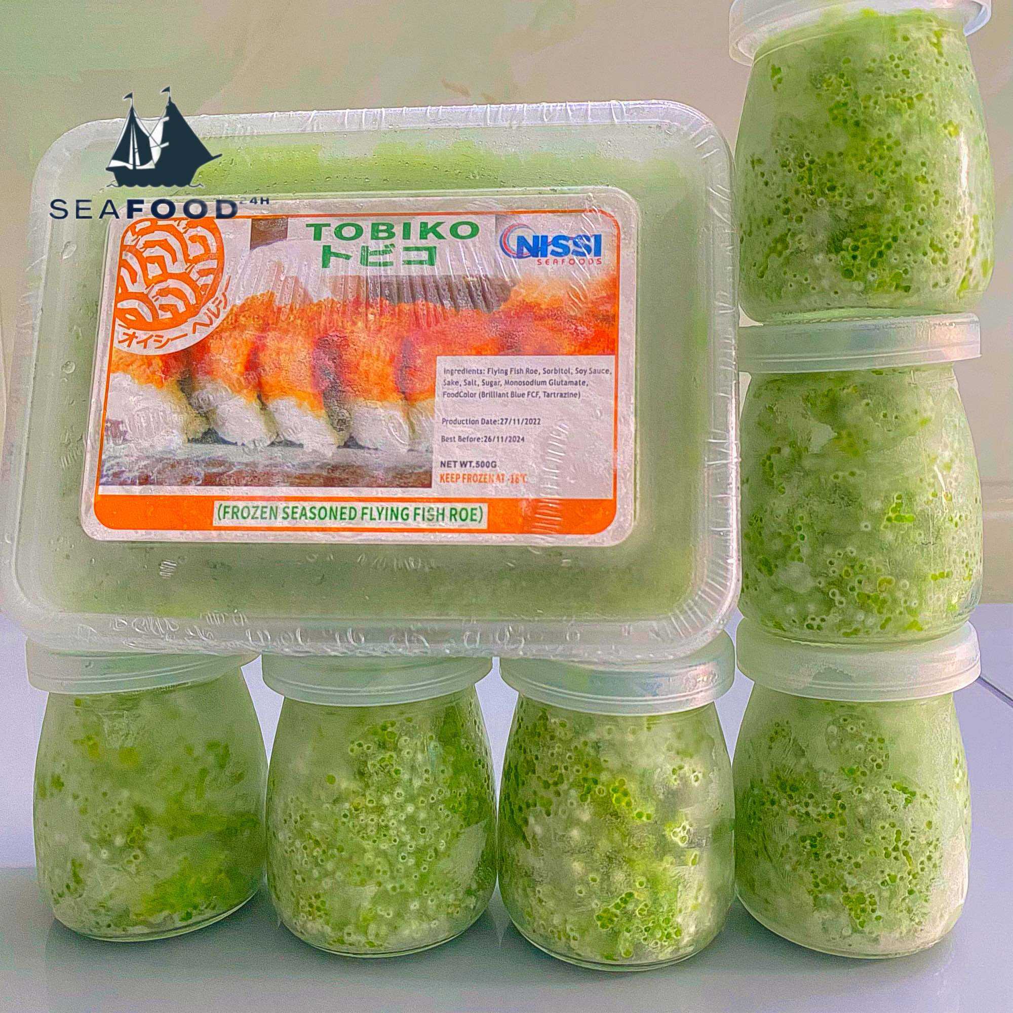 [Hũ lẻ 50G] TRỨNG CÁ CHUỒN TOBIKO NHẬT BẢN