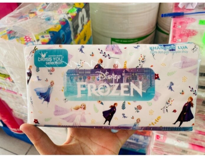 Lot of 3 Packs of Sofpack Towels - Bless You Selection Disney, Pack of 150 Sheets