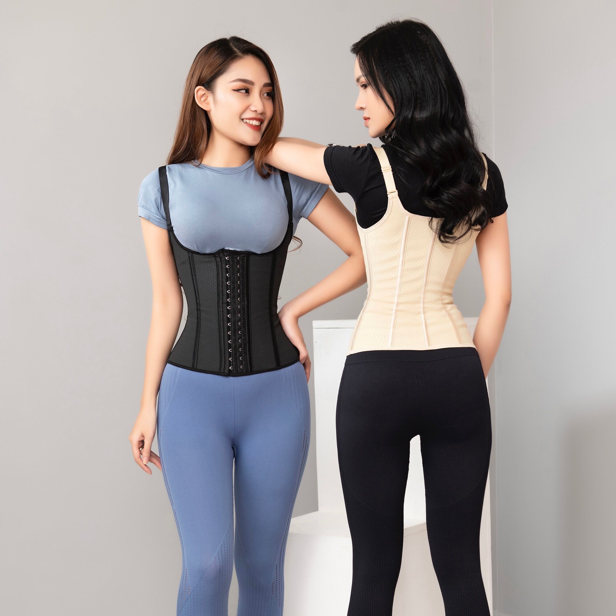 Đai gile latex giảm eo che mỡ lưng tốt