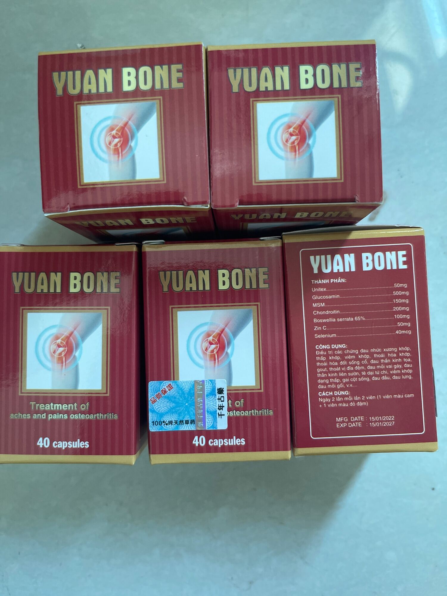 Viên uống Xương khớp Yuan bone