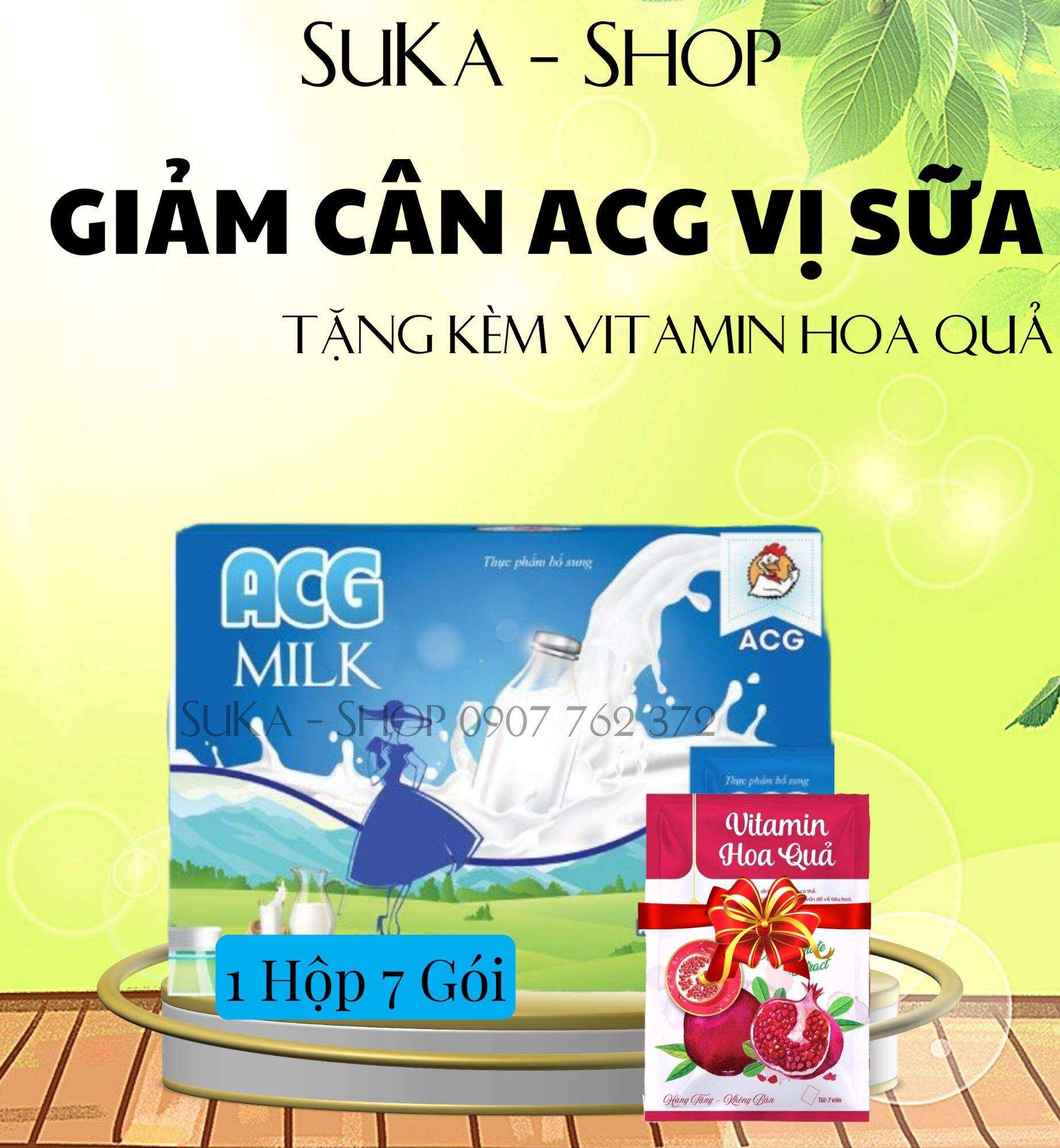 SỮA BÒ TÁCH BÉO ACG GIÚP GIẢM CÂN CHUYÊN SÂU