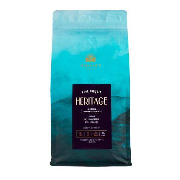 Cà Phê Hạt HERITAGE Folliet Vị Đậm Đà  - Túi 1KG