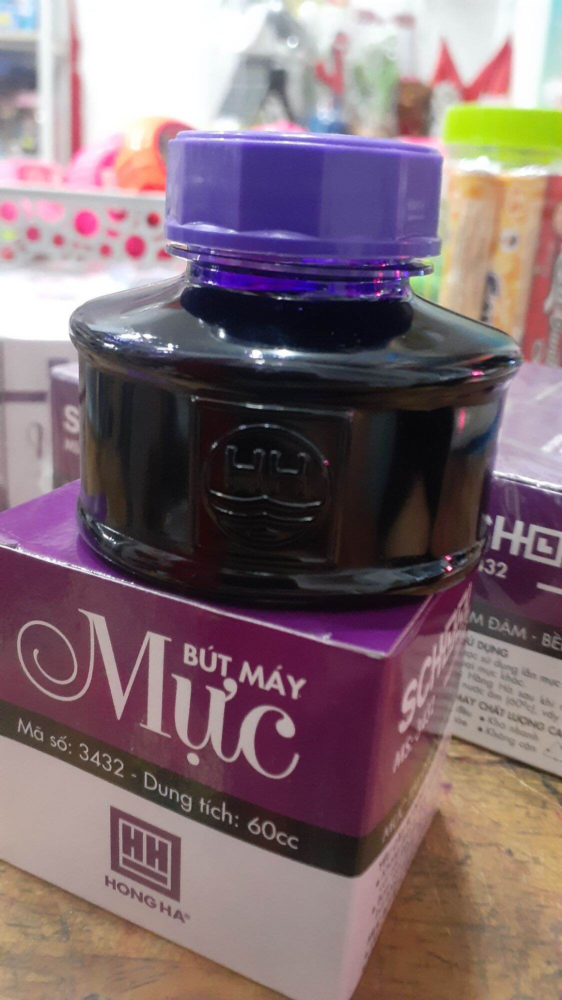 Mực tím Hồng Hà 3432 60cc