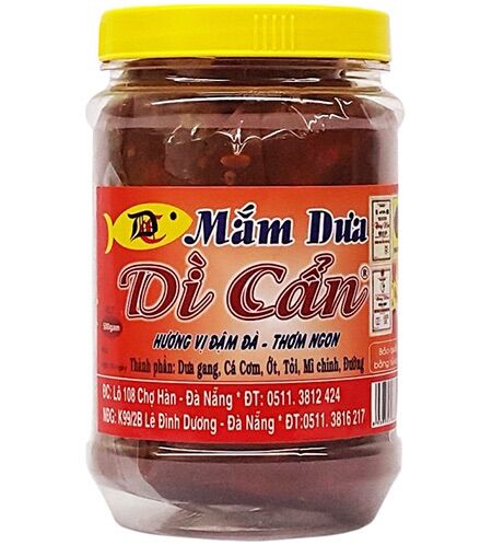 Mắm dưa dì cẩn