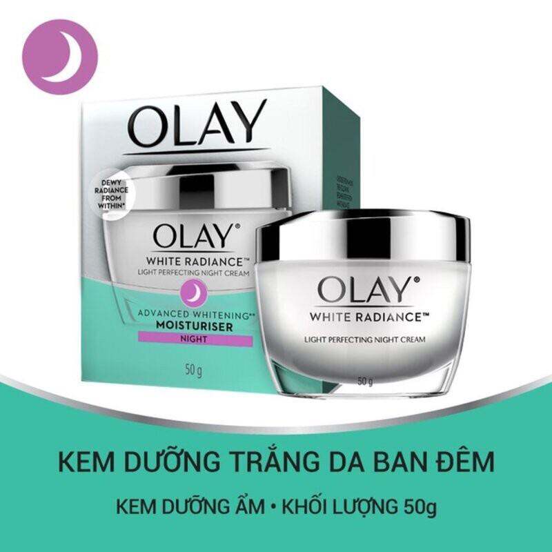 Kem Dưỡng Olay White Radiance Night Cream Sáng Da Ban Đêm 50g