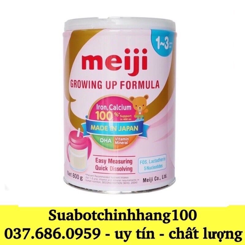 Sữa bột Meiji từ 1-3 tuổi 800g