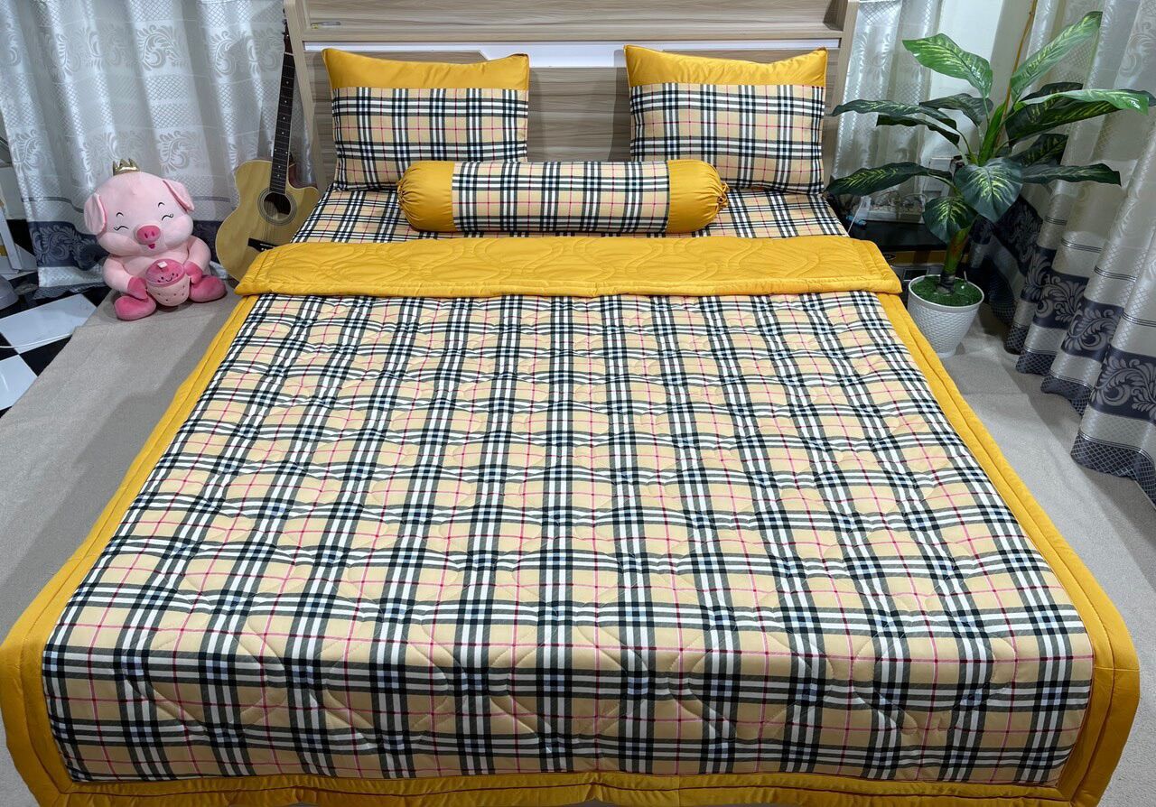 Vải thun in 3D khổ 1m6 may ga gối (mẫu mới-ảnh thật)