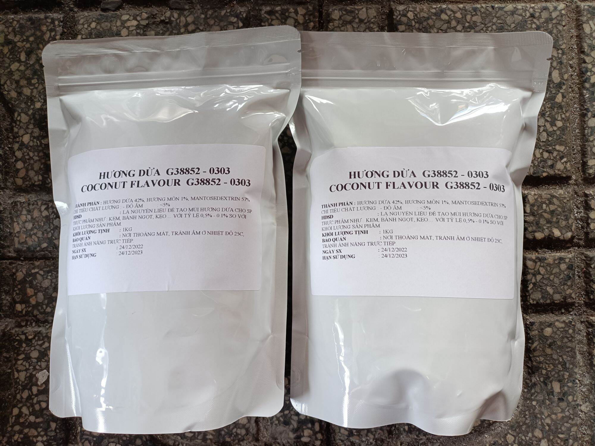 HƯƠNG DỪA DẠNG BỘT (GÓI 100GR) - MALAYSIA