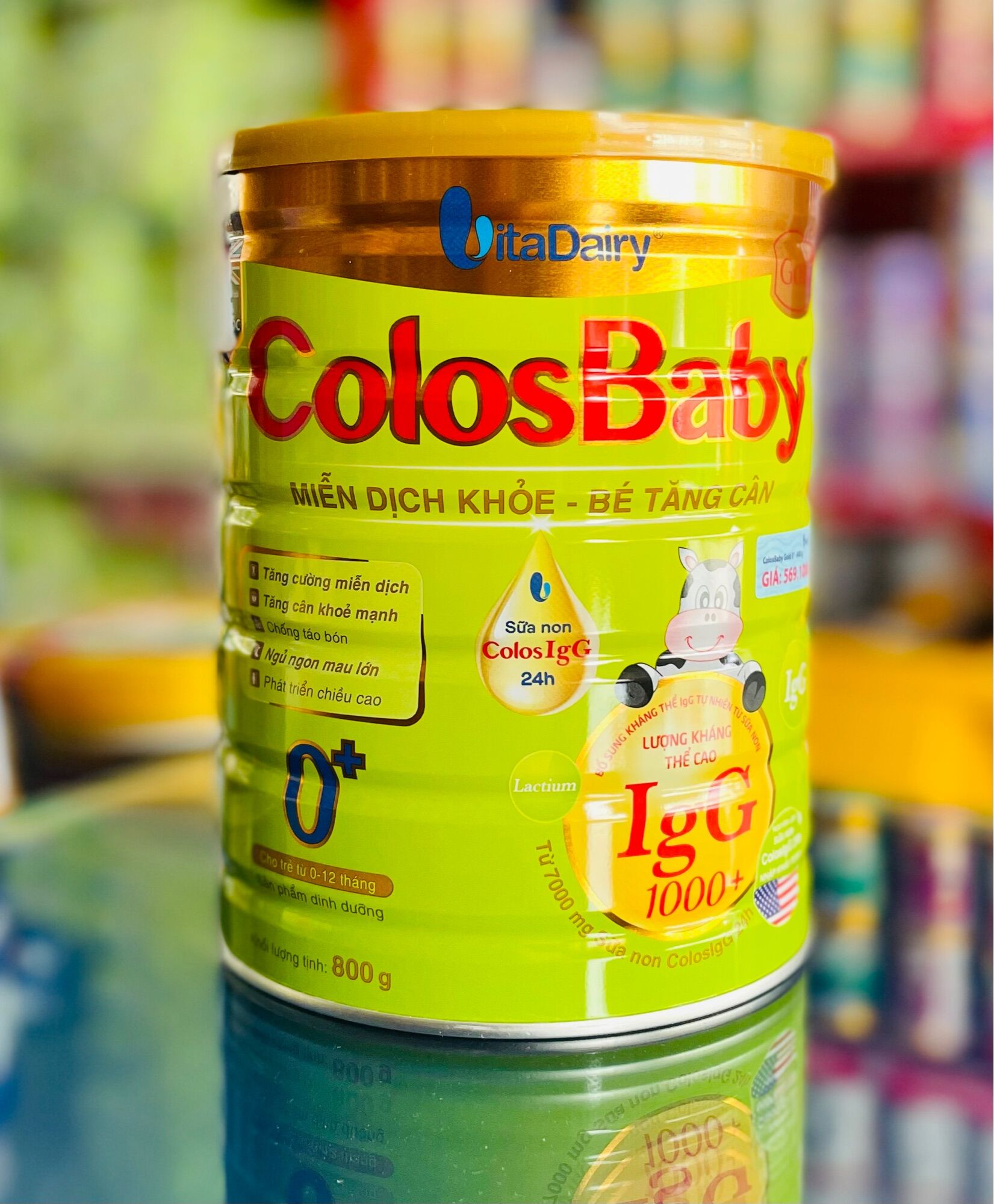 Sữa bột COLOSBABY GOLD 0+ 800G
