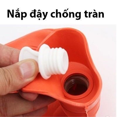 [Túi 2000cc] Túi Chườm Nóng Lạnh Cao Su 2000cc