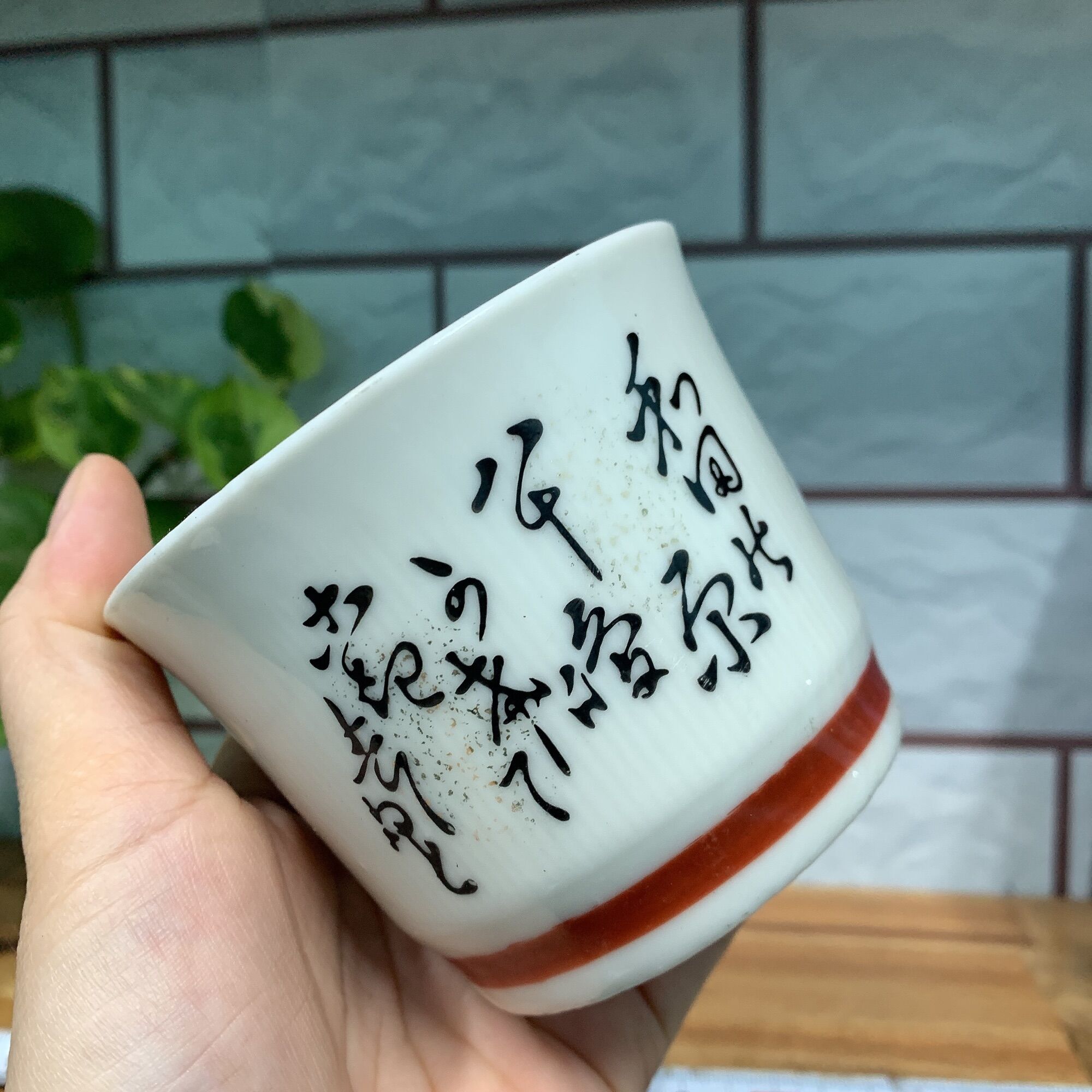 Ly gốm sứ Nhật (7-9cm)- Khoan lỗ miễn phí theo yc