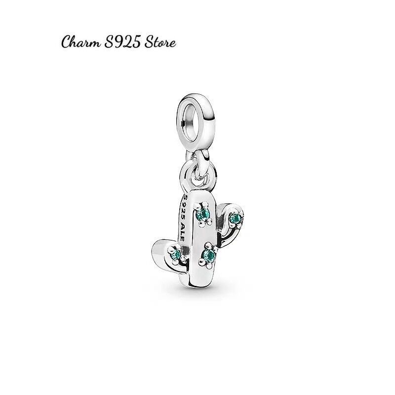 Charm pan me ale cây xương rồng bạc s925 cao cấp