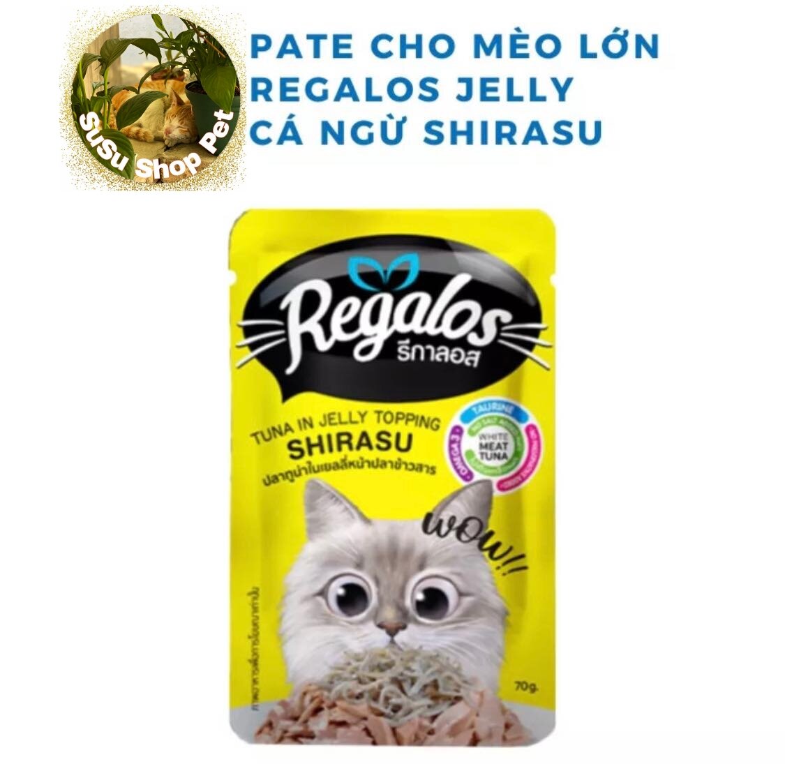 PATE REGALOS - GÓI 70GR [Combo 10 gói]