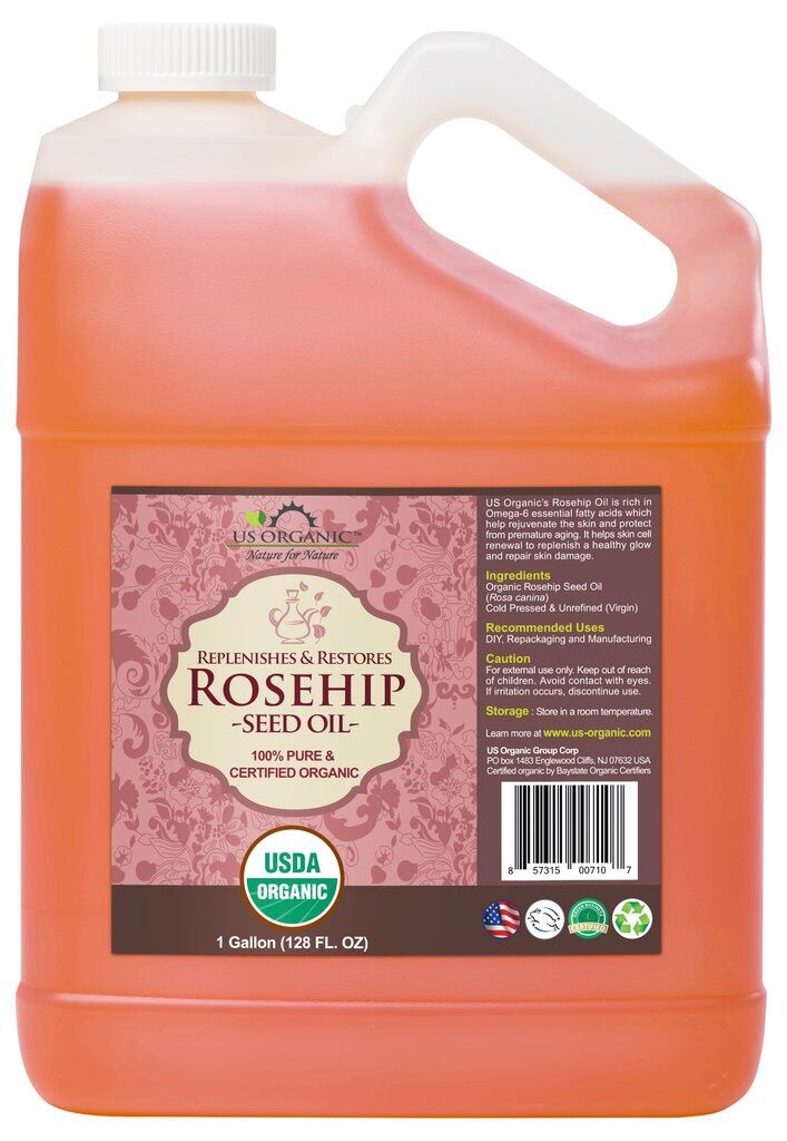 Dầu nụ tầm xuân rosehip seed oil organic ép lạnh nguyên chất
