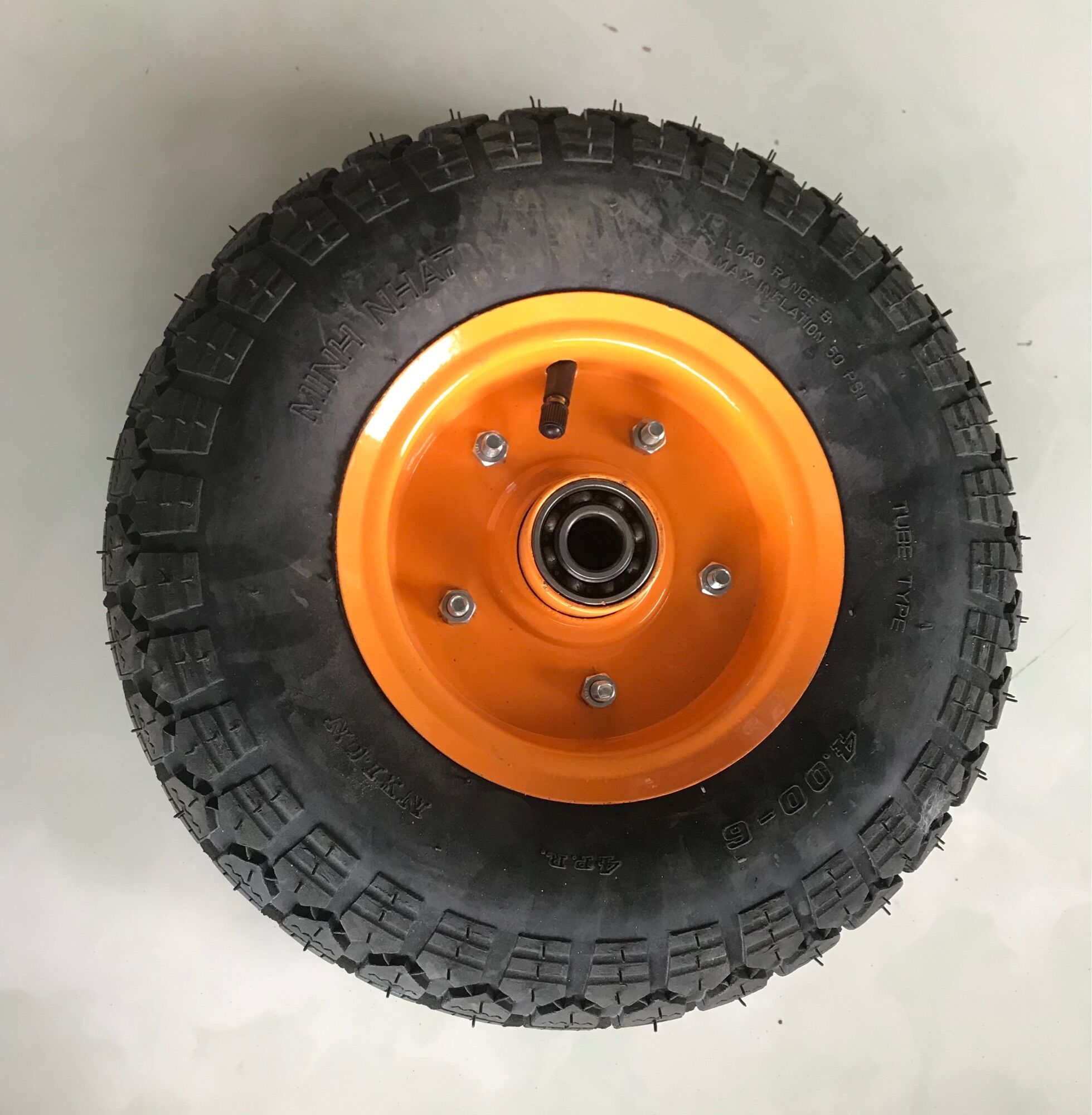 Bánh xe rùa số 6, số 8 dày có bạc đạn
