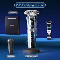 Máy cạo râu điện Philips đa năng, tích hợp đầu massage, cạo khô và ướt, hàng chính hãng, quà tặng bạn trai