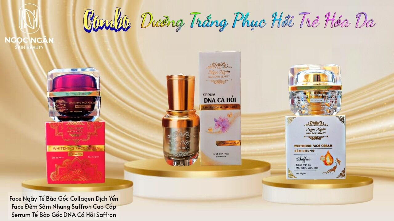 Combo 3sp serum & face ngày đêm cao cấp