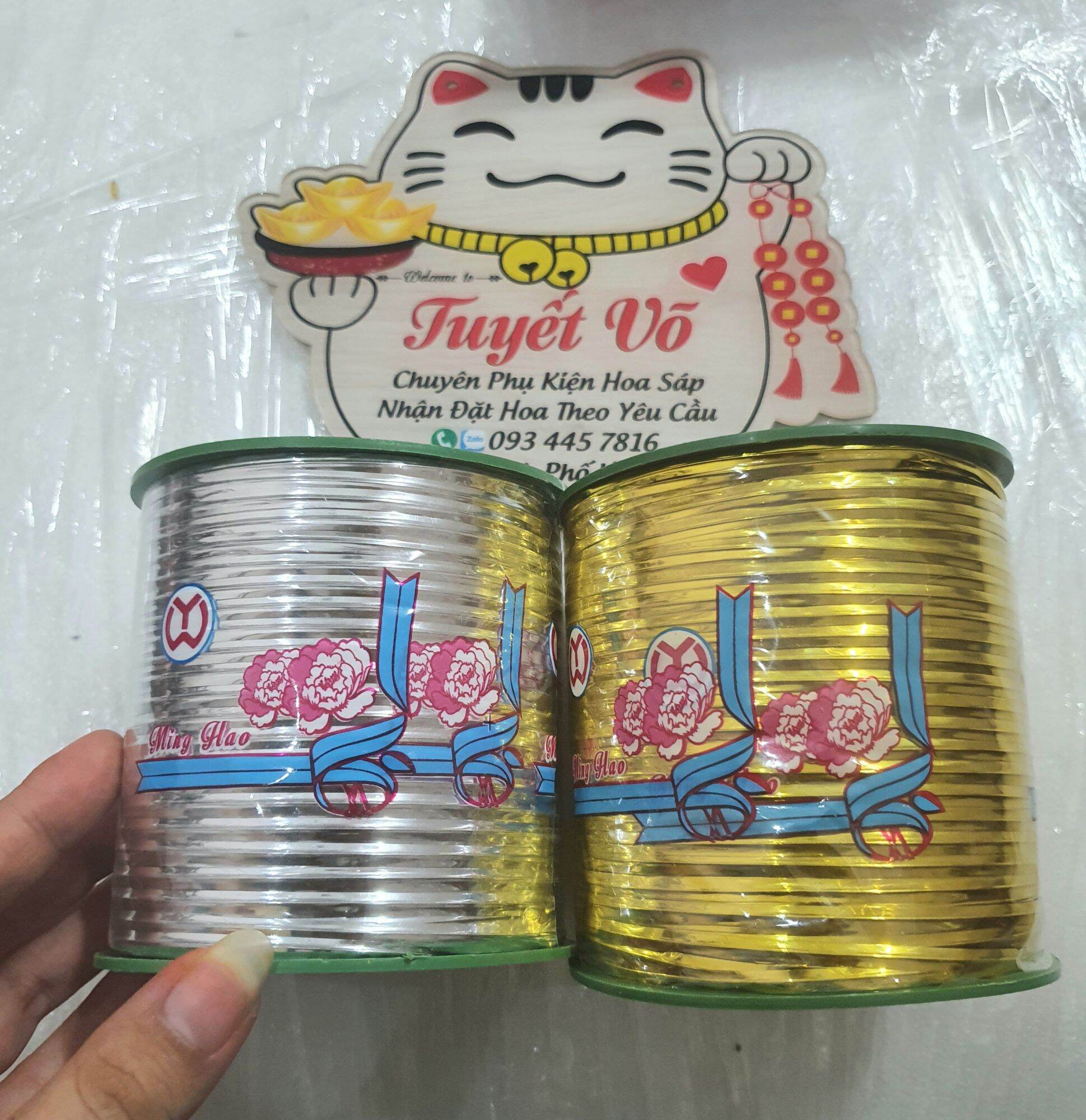Kẽm cuộn chuyên dùng bó hoa, cột gói quà, cột cành lan