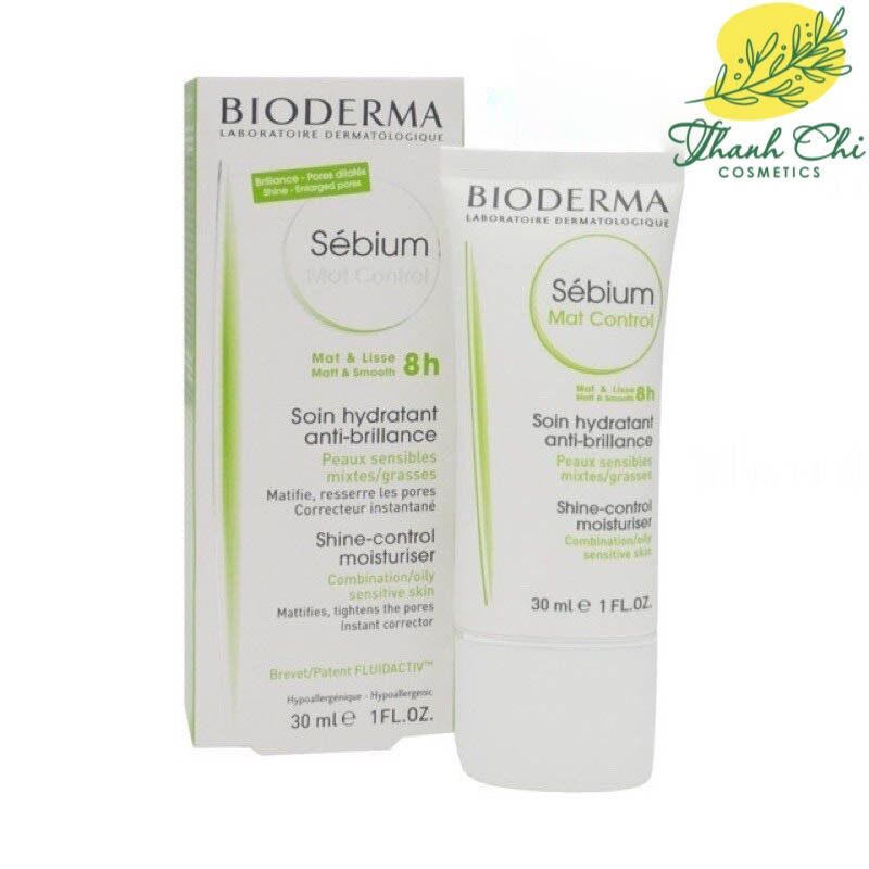 [SALE CHÍNH HÃNG] Kem dưỡng ẩm kiềm dầu Bioderma Sebium Mat Control