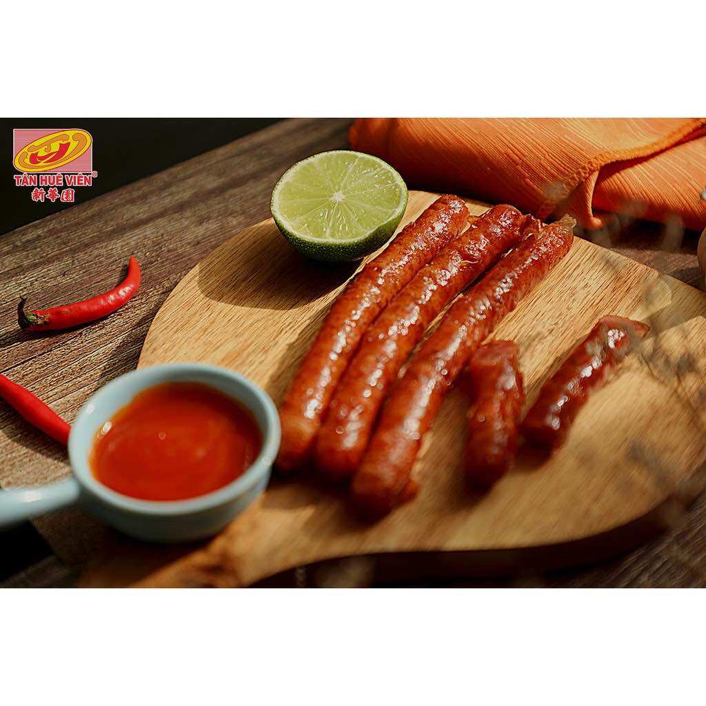 Lạp xưởng Tôm Tân Huê Viên (hộp 500g)